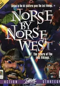 Plakat gry Norse by Norse West: The Return of the Lost Vikings