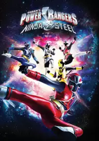 Plakat serialu Power Rangers Ninja Steel